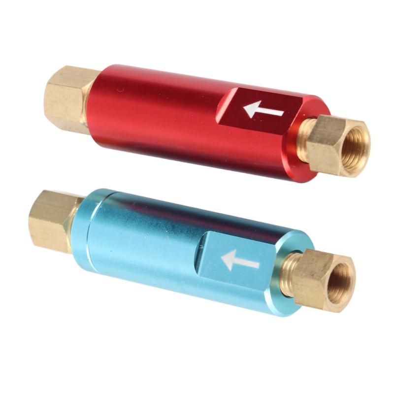 2pcs Residual Valve Metal Residual Brake Pressure Check Valve Universal