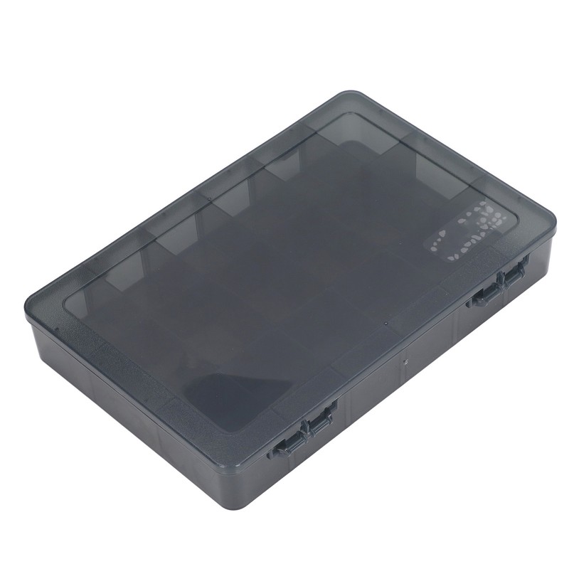 Multi Compartment Parts Box Removable Divider Transparent Plastic 18 Grids