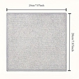 Dishwashing Rag (30/50pcs), Double Sided Dishwashing Cloth, Super Absorbent Reusable Kitchen Cleaning Cloth, Dishwashing Rag for Plate and Pot, Microfiber Cleaning Cloths, Household Cleaning Supplies, Microfiber Cleaning Rags, Dish Towels Rags:_Grey_30pcs