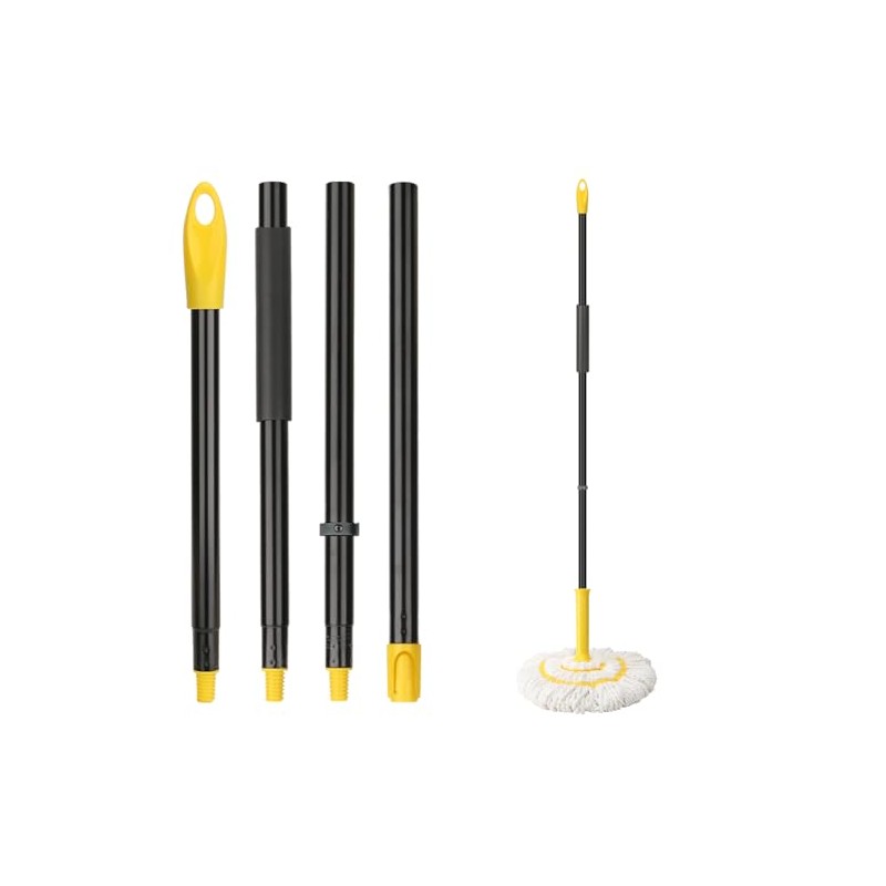 KeFanta Self-Wringing Twist Mop Replacement Handle, Heavy Duty Mop Handle