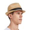 Zylioo S Trilby Fedora Straw Hats for Small Heads, Summer