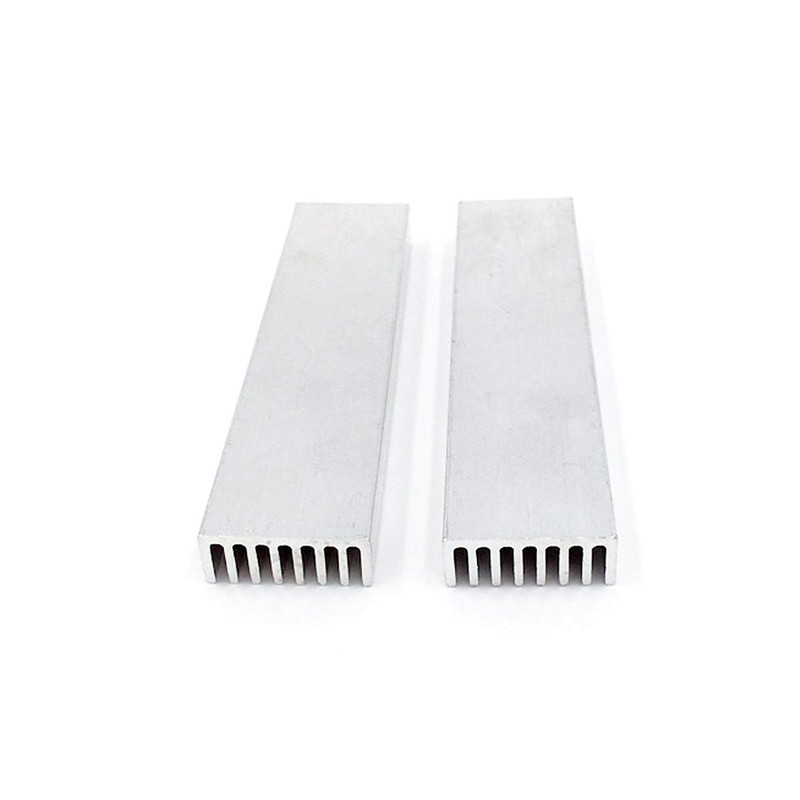 4pcs 100*25*10mm heat sink aluminum