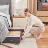 Lifewit Pack of 2 Underbed Storage Boxes, 65L Foldable Clothes