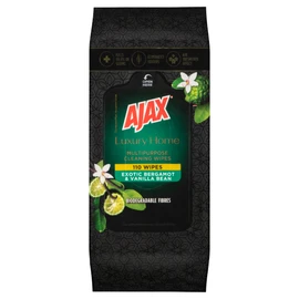 Ajax Luxury Home Multipurpose Cleaning Wipes Exotic Bergamot & Vanilla Bean 110 Pack