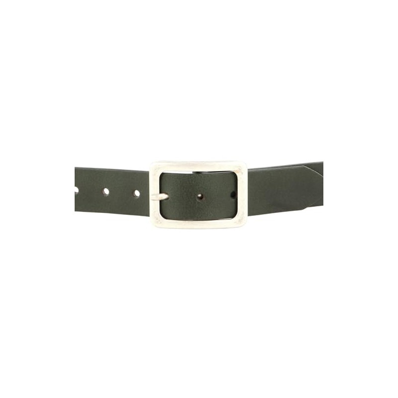Vanzetti Neon Booster 35 mm Full Leather Belt W80 Olive,