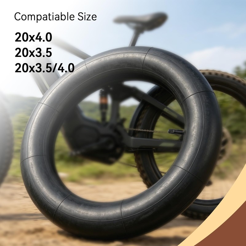 2-Pack 20x4.0 Fat Tire Tube 20x4 Inner Tube 20x4 Bike