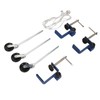 Robust Metal Bench Clamp with Pulley - Ideal for Laboratory,