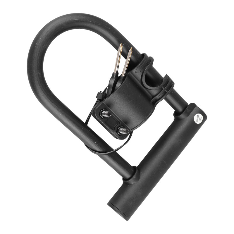 Bike U Lock with Steel Cable 2 Key Universal Anti