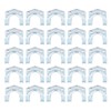 25Pcs Storage Hook Galvanized Steel Tool Hanging Accessory Set Kit