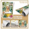 Funny Animal Canvas Poster Golden Retriever Is Enjoying A Bath
