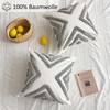 Emilie-Textil Boho Decorative Cushion Cover Made of 100% Cotton, Decorative