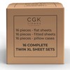 Wheat Bulk Case Pack of 16 Sheet Sets - 16