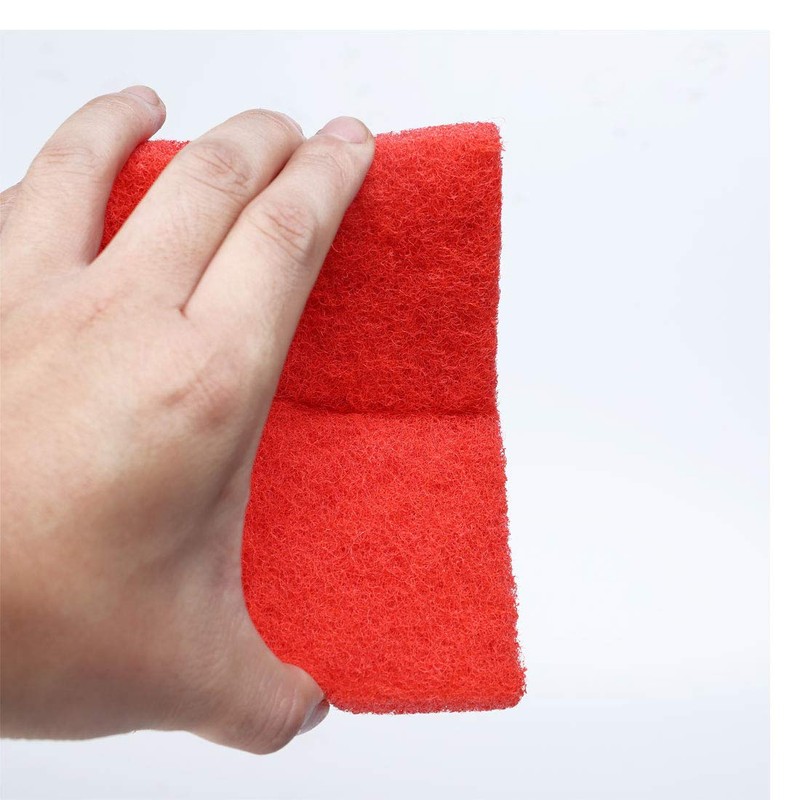 sourcing map 3pcs Scouring Pad Non-Scratch Scouring Sponge Scrub Pads