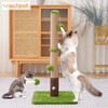 Woochpet 33" Tall Cat Scratching Post for Indoor Cats, Premium