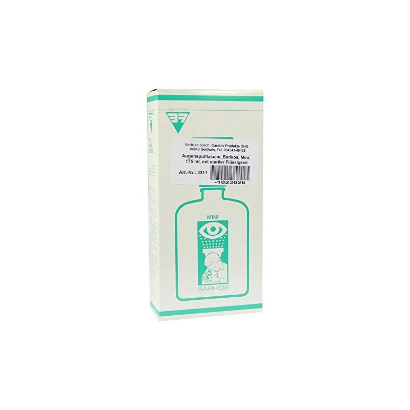 Barikos Mini Eye Rinse Bottle 175 ml 175 ml