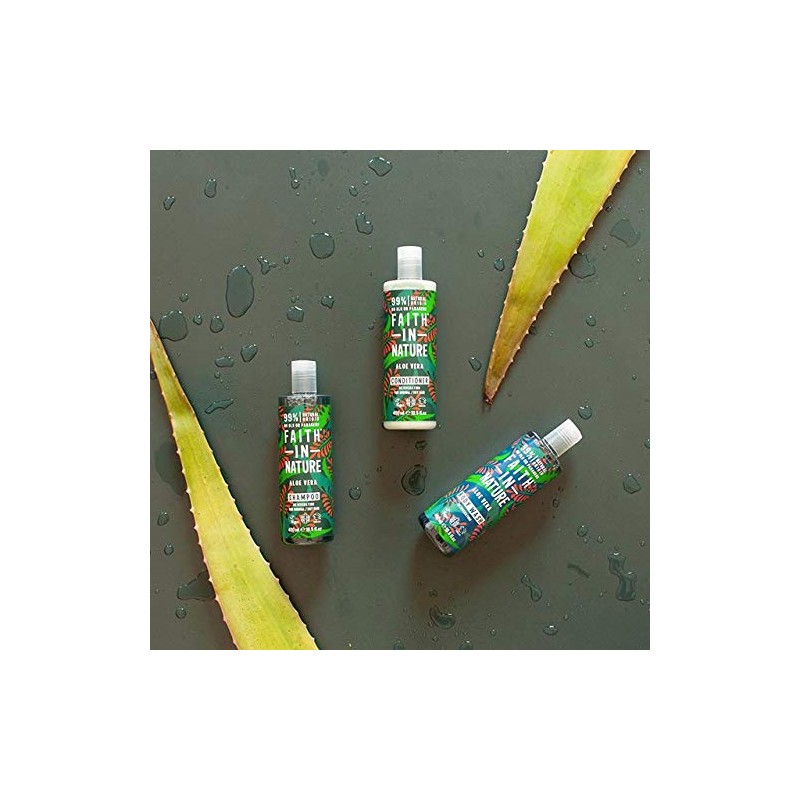 Faith In Nature Aloe Vera Shampoo 400ml & Conditioner 400ml
