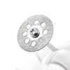 ChilternCasa 22mm 7/8" Diamond Cutting Wheel, 3mm 1/8 Inch Mandrel