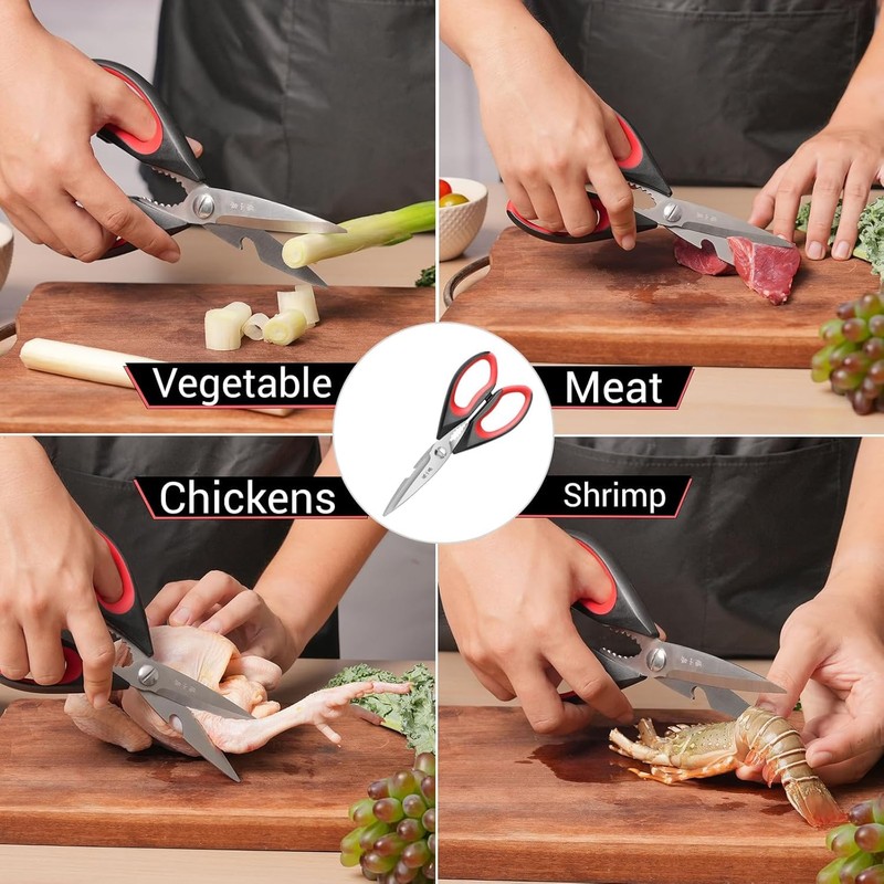 ZHANG XIAO QUAN SINCE 1628 Sharp Kitchen Scissors All Purpose,