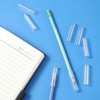XuJJunB Plastic Pencil Cap Pencil Extender Holder Clear Pen Topper