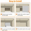 Acidea Couch Cushion Support for Sagging Seat, 2Pack 50.5x50.5cm High