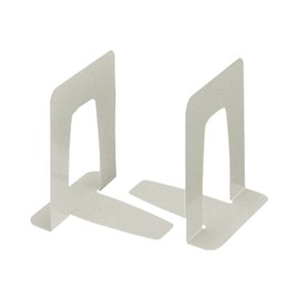 Kokuyo BS-32NM Bookend, Small, Light Gray with Anti-Slip