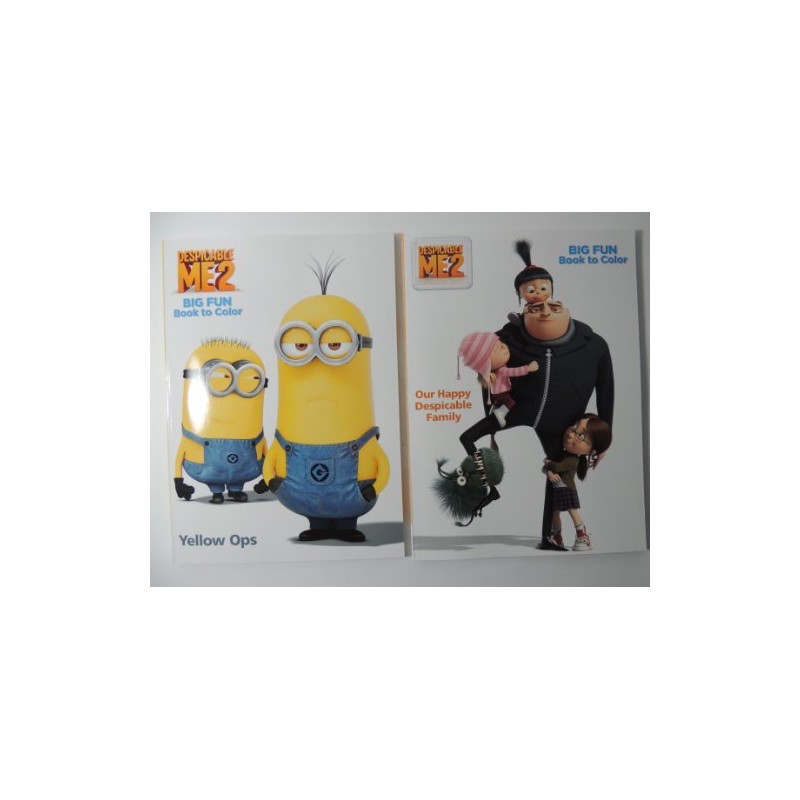 Despicable Me2 Yellow Ops Coloring Book (1 Out of 2