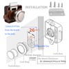 MTSmart RV Cabinet Locks, ABS Push Button Cabinet Latch for