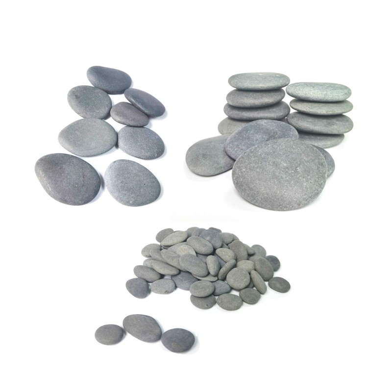 lifetop 120PCS Painting Rocks, DIY Rocks Flat & Smooth Kindness