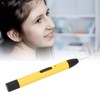 LED Light Earpick Rechargeable Double Light Source Yellow Portable Lighted