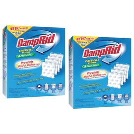 DampRid Easy Fill Moisture Absorber Refill No Scent 42 oz (Pack of 2)