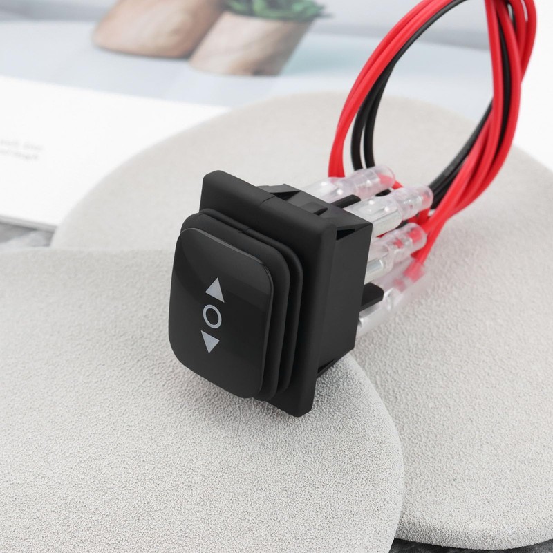 ECSiNG 2pcs KCD4 6 Pin Waterproof Switch with Instant Polarity