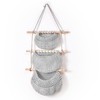 3 Tier Hanging Storage Baskets, Wall Mount Hanging Storage Organiser
