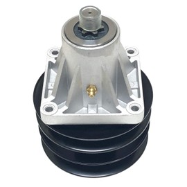 Spindle Assembly Including Pulley (756-0969, 756-1187) For MTD Spindle Numbers: 618-0241, 618-0241, 918-0241A, 618-0241A, 618-0241B, 918-0241B, 618-0241C, 918-0241C, 618-0431 (A,B,C), 918-0431 (A,B,C): Toro 112-0383