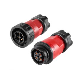 4 Pin IP68 Waterproof M20 Aviation Connector for Electrical Connection 20A