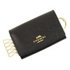 Coach Key Case, 5 Row Outlet, Black