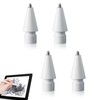 DFsucces 4 Pcs Apple Pencils 1st Gen 2 Replacement Nib
