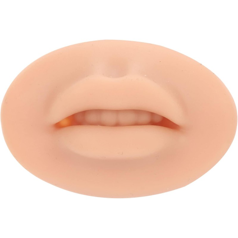 10 Labios de Práctica, Modelo de Boca Abierta de Silicona