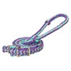 Weaver Leather Rienda de Nailon Trenzado, púrpura, Gris (Purple/Gray/Mint/Sparkle), 1/2"