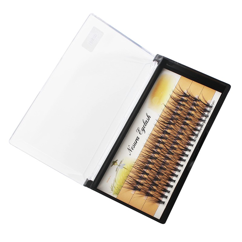 Bodermincer Eyelashes Cluster lashes C curl Thickness 0.07mm 20 Roots