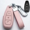 ontto PU Leather Car Key Case Fits Ford Focus RS