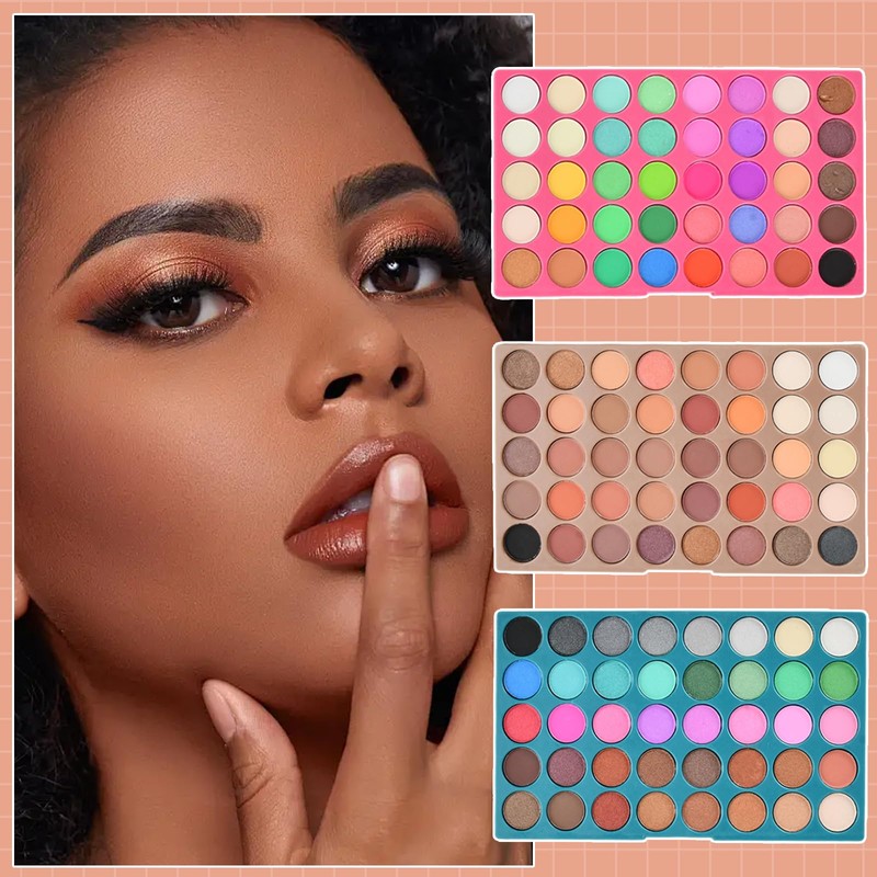 120 Colours Matte Make-Up Eyeshadow Palette, Eye Makeup Palette Glitter,