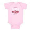 TeesAndTankYou Babies for Trump 2024 Republican Rally Baby Infant One