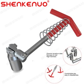 SHENKENUO 16mm Ignition Spark Plug Removal Tools T-Handles Flexible Spanners Socket Wrench