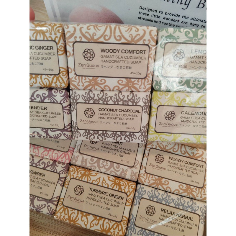 ZenSuous mini GAMAT soap [sea cucumber] Handmade soap +-45gram