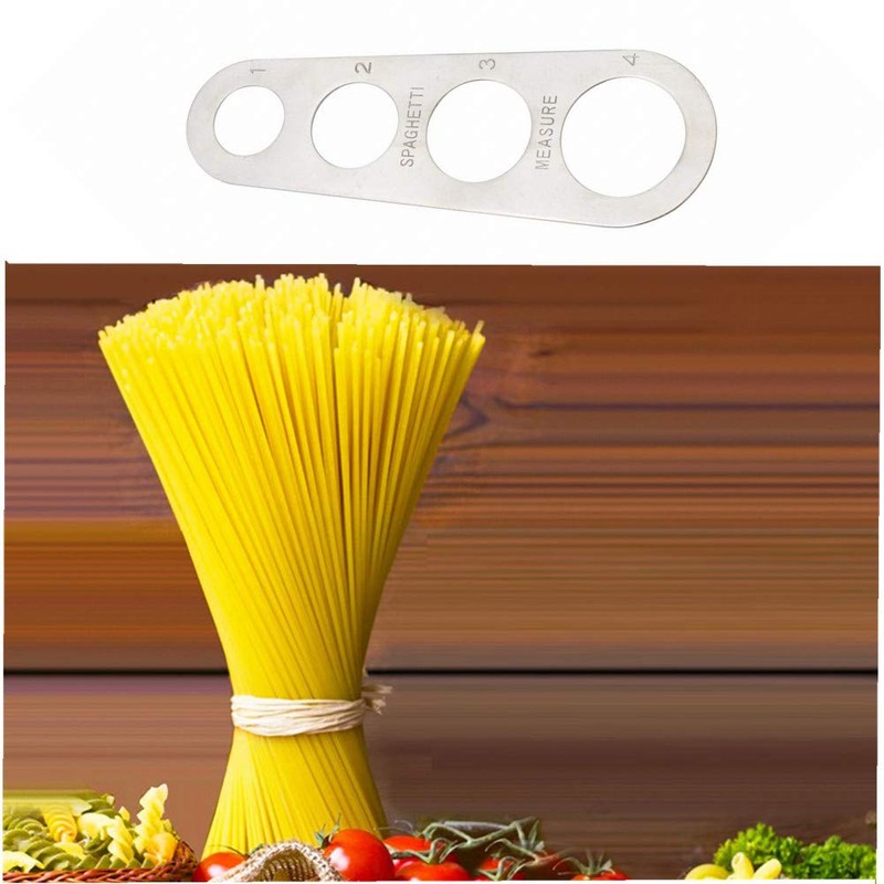 Stainless Steel Spaghetti Measure Tool, 4 Serving Portion Control Cooking