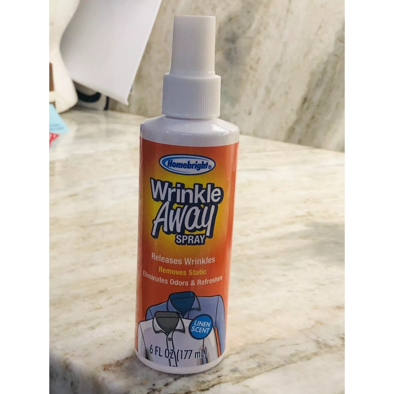 Homebright Release Wrinkles Away Spray, 6 oz