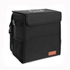 Leak Proof Car Trash Bag Waterproof Garbage Can with Lid