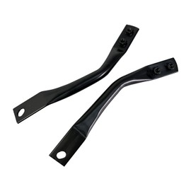 IBESTWOLF 2PCS Front Bumper Bracket Set Impact Bar Brace for 2011-2014 Chevy Silverado GMC Sierra 2500 HD 3500 HD, 25848059, GM1063106, 25848058, GM1062106