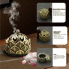 Incense Cones Holder, Pack of 2 Incense Cones Holder, Bronze