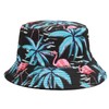Ficlwigkis Hawaiian Shirt and Shorts Set with Bucket Hats, Flower